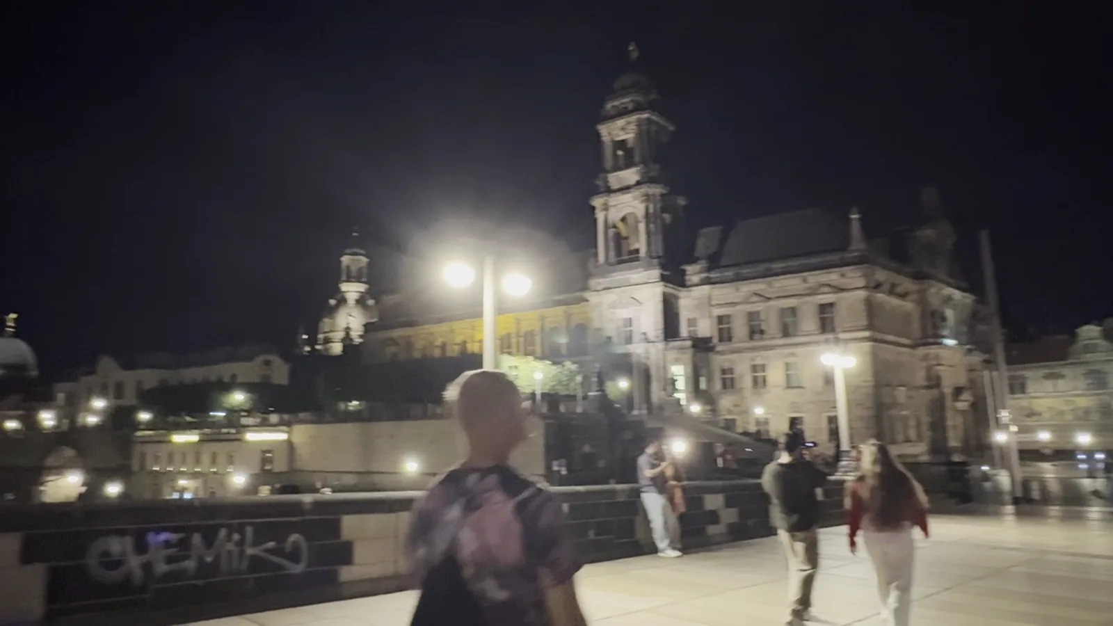 Main view at Augustus Bridge Dresden — travel photo