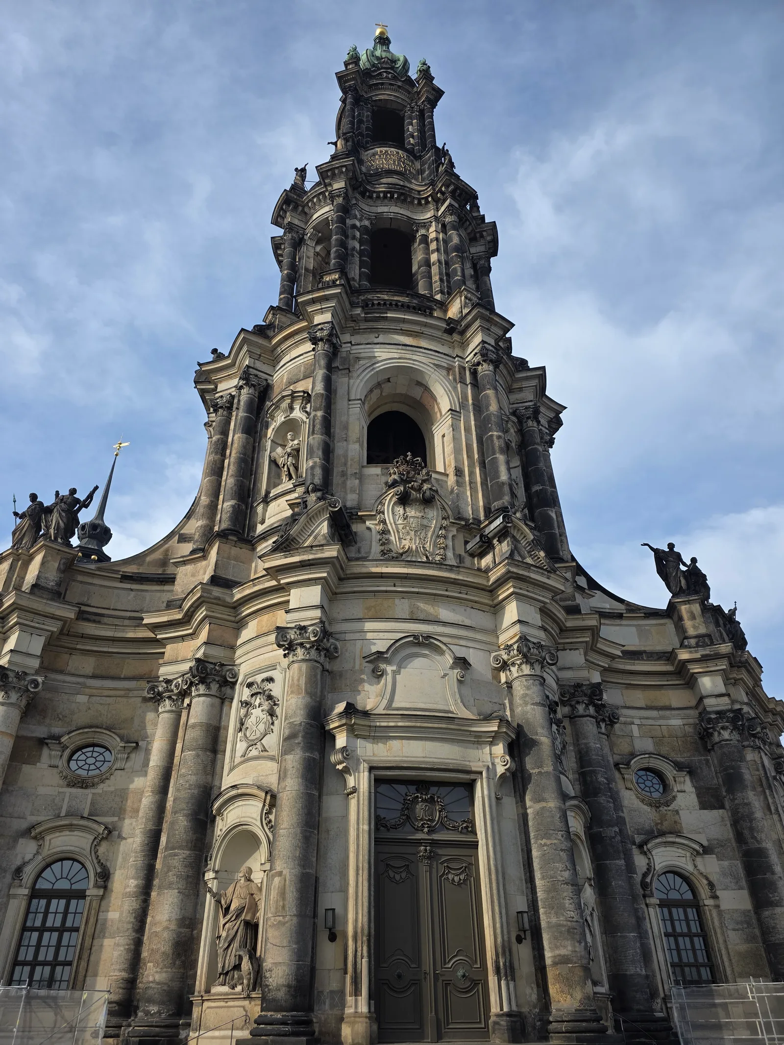 Interior at Cathedral St. Trinitatis Dresden — travel photo