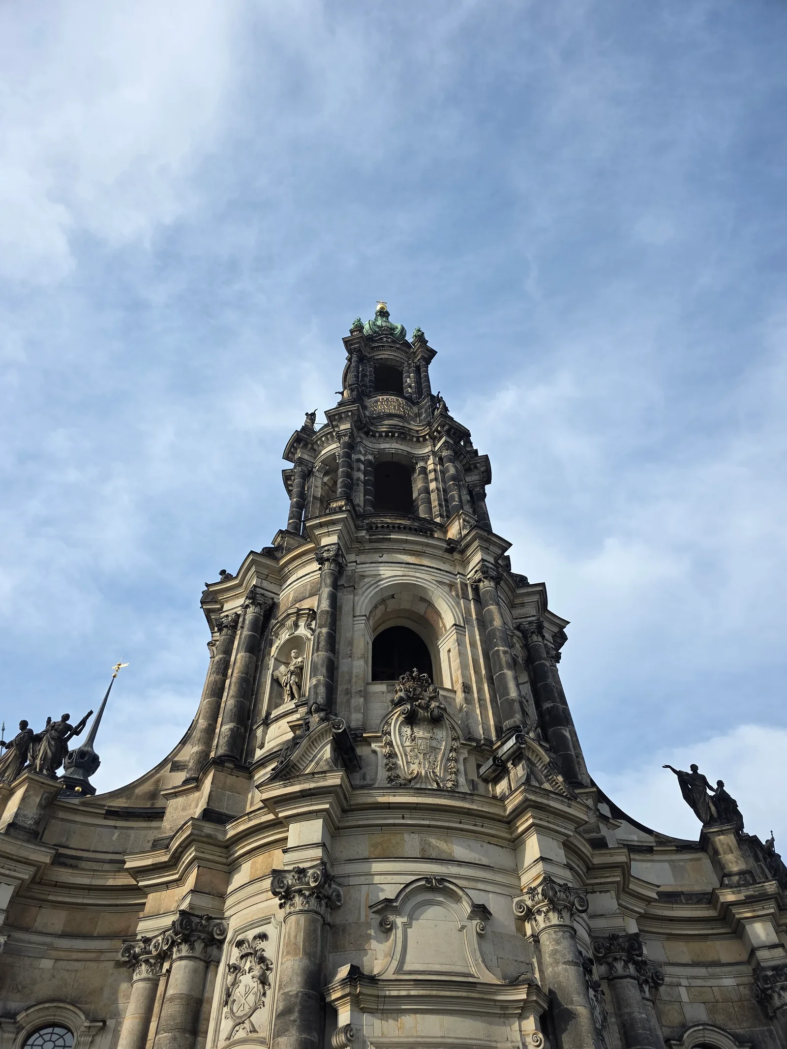 Atmosphere at Cathedral St. Trinitatis Dresden — travel photo