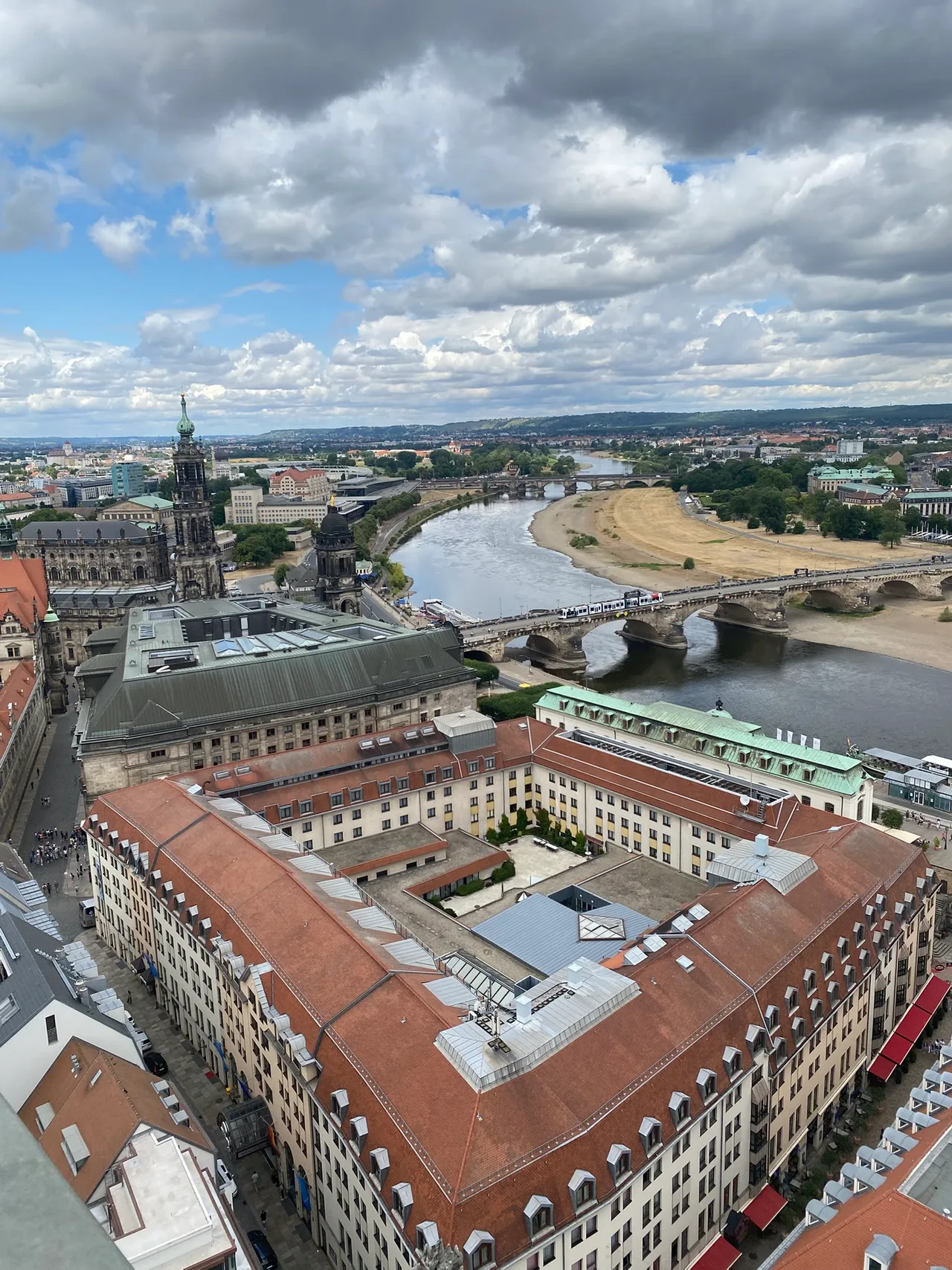 Dome ascent Frauenkirche Dresden