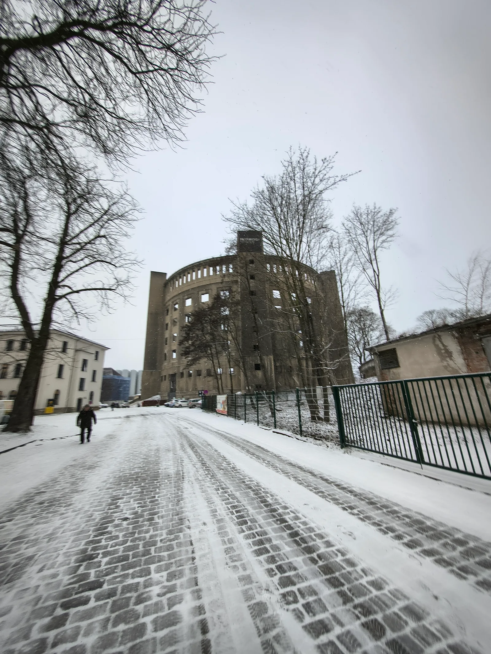 Interior at Dresden Panometer Dresden — travel photo