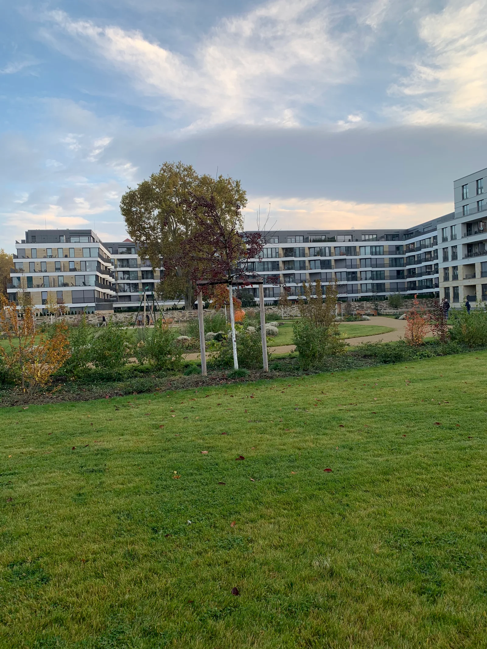 Atmosphere at Duchess's Garden (1591) Dresden — travel photo