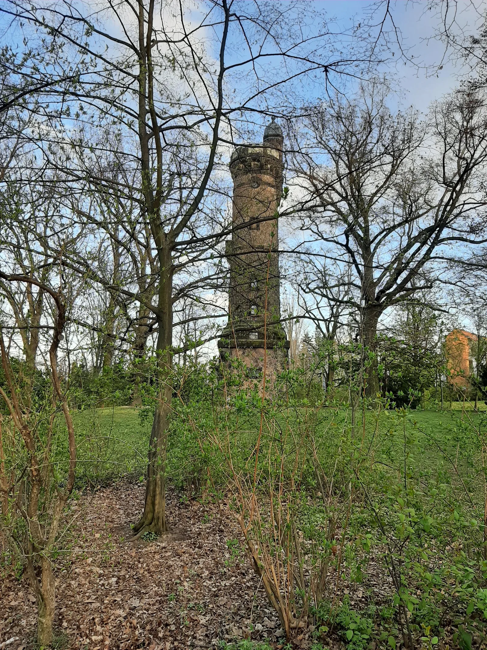 Details at Fichteturm Dresden — travel photo