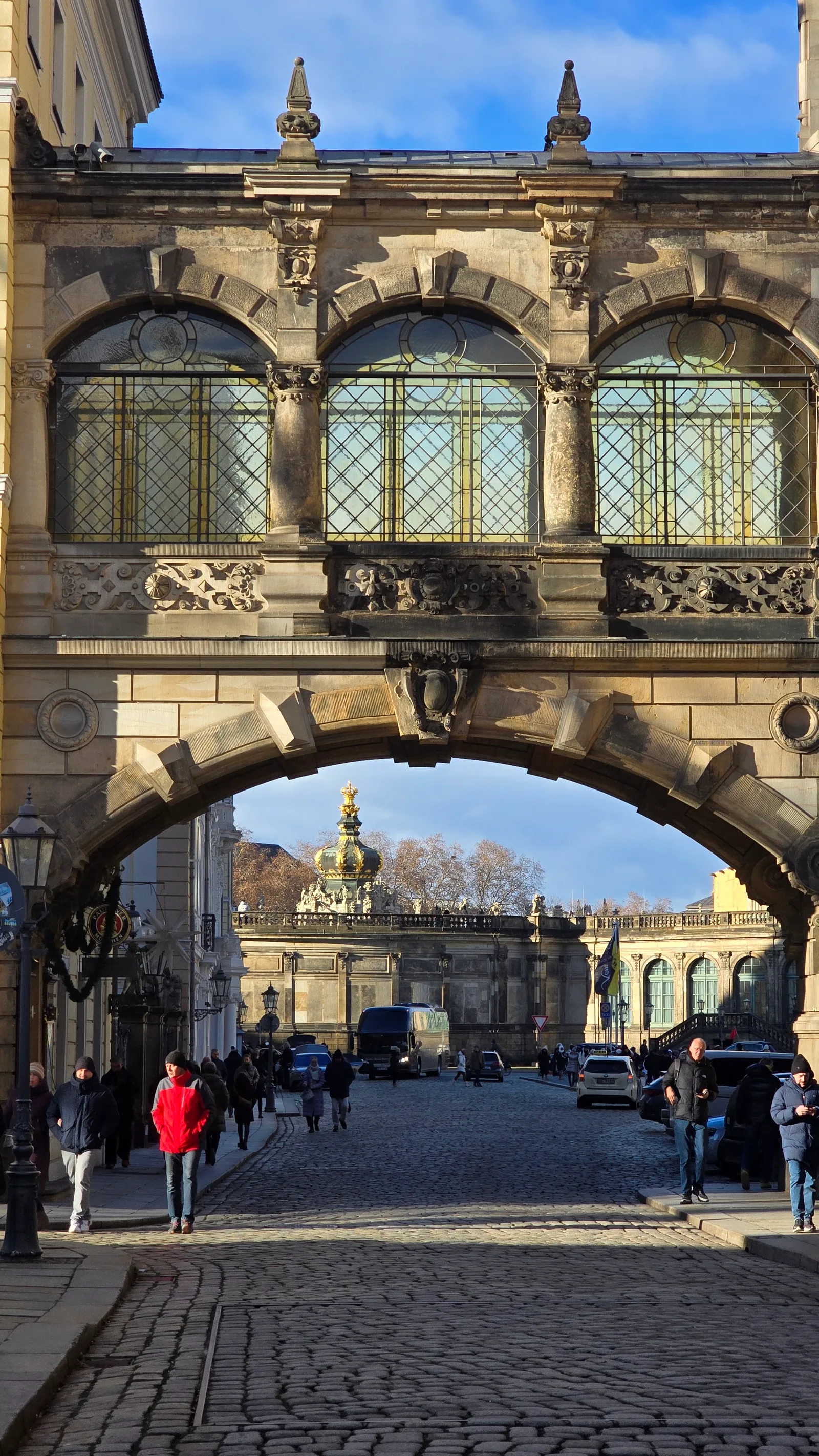 Atmosphere at Historical city center Dresden Dresden — travel photo