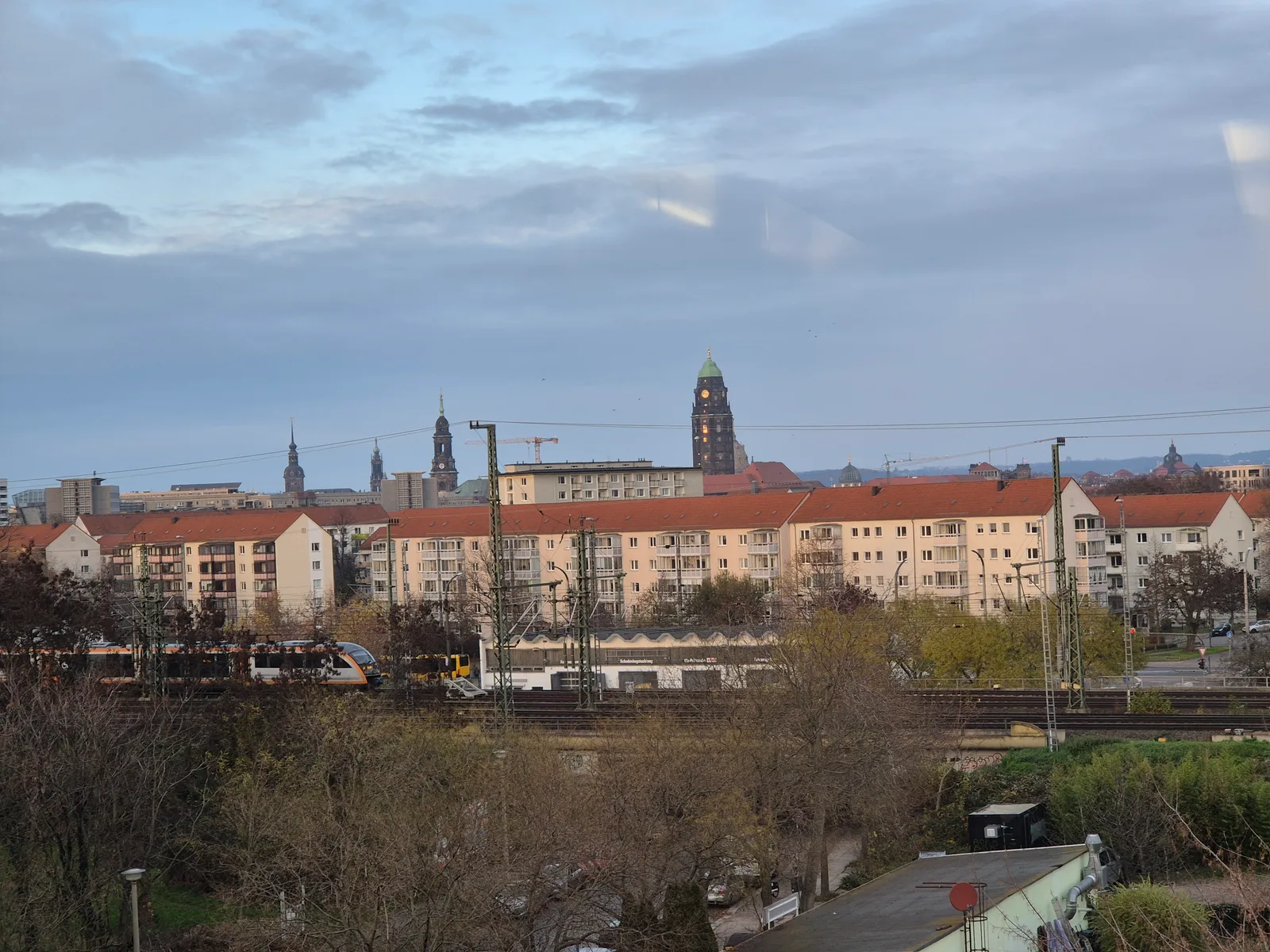 Atmosphere at Holy Cross Church Dresden — travel photo
