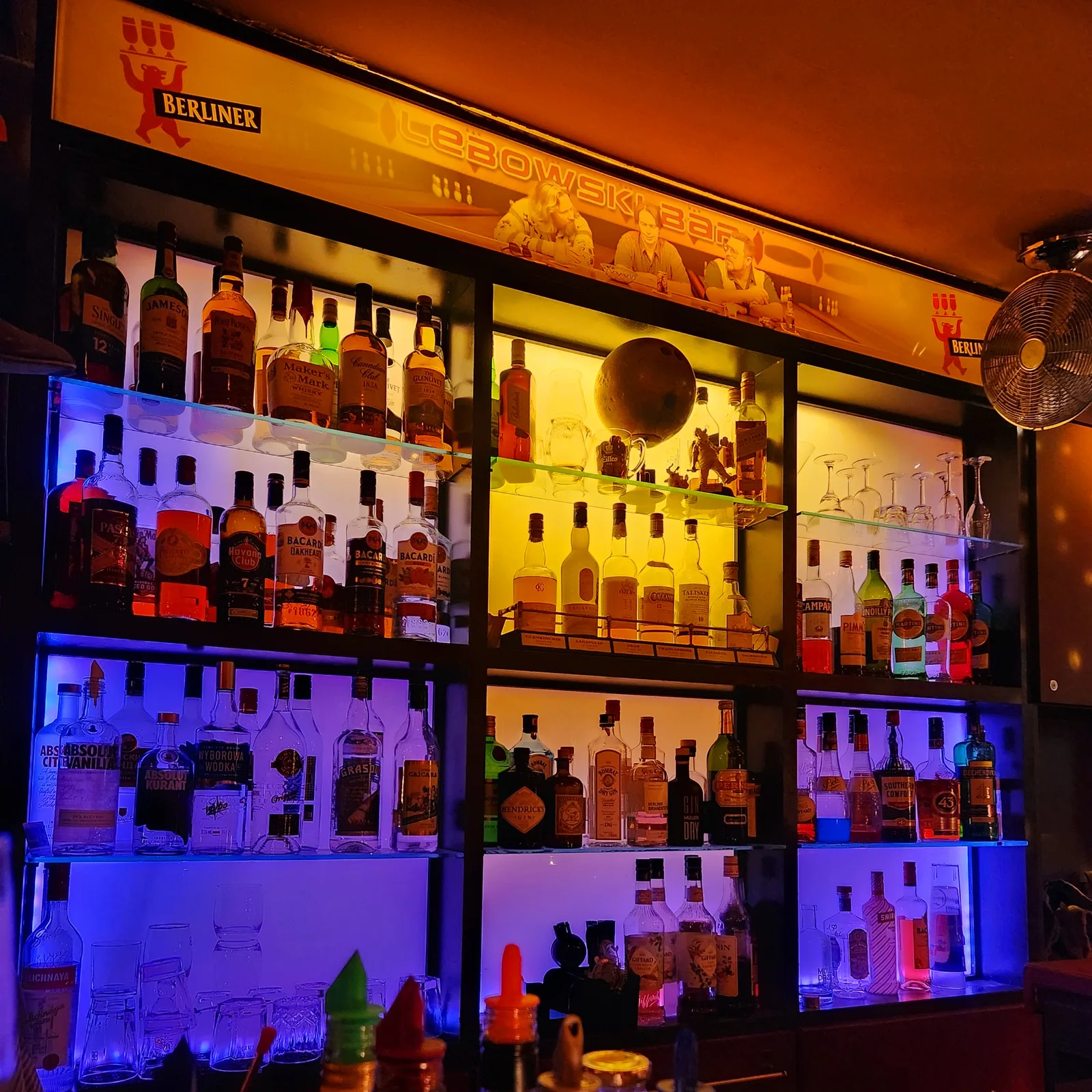 Main view at Lebowski Bar Dresden — travel photo
