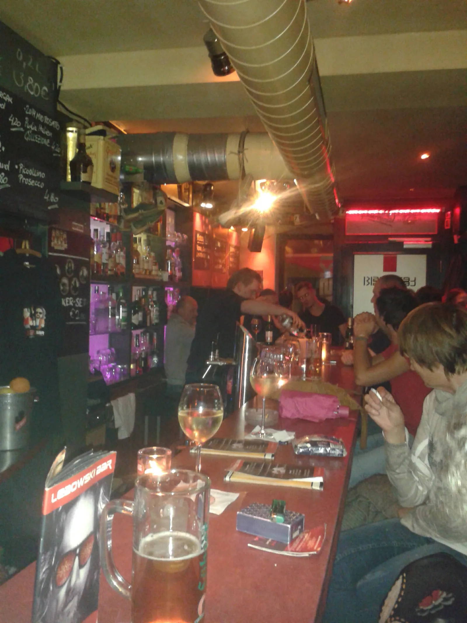 Details at Lebowski Bar Dresden — travel photo