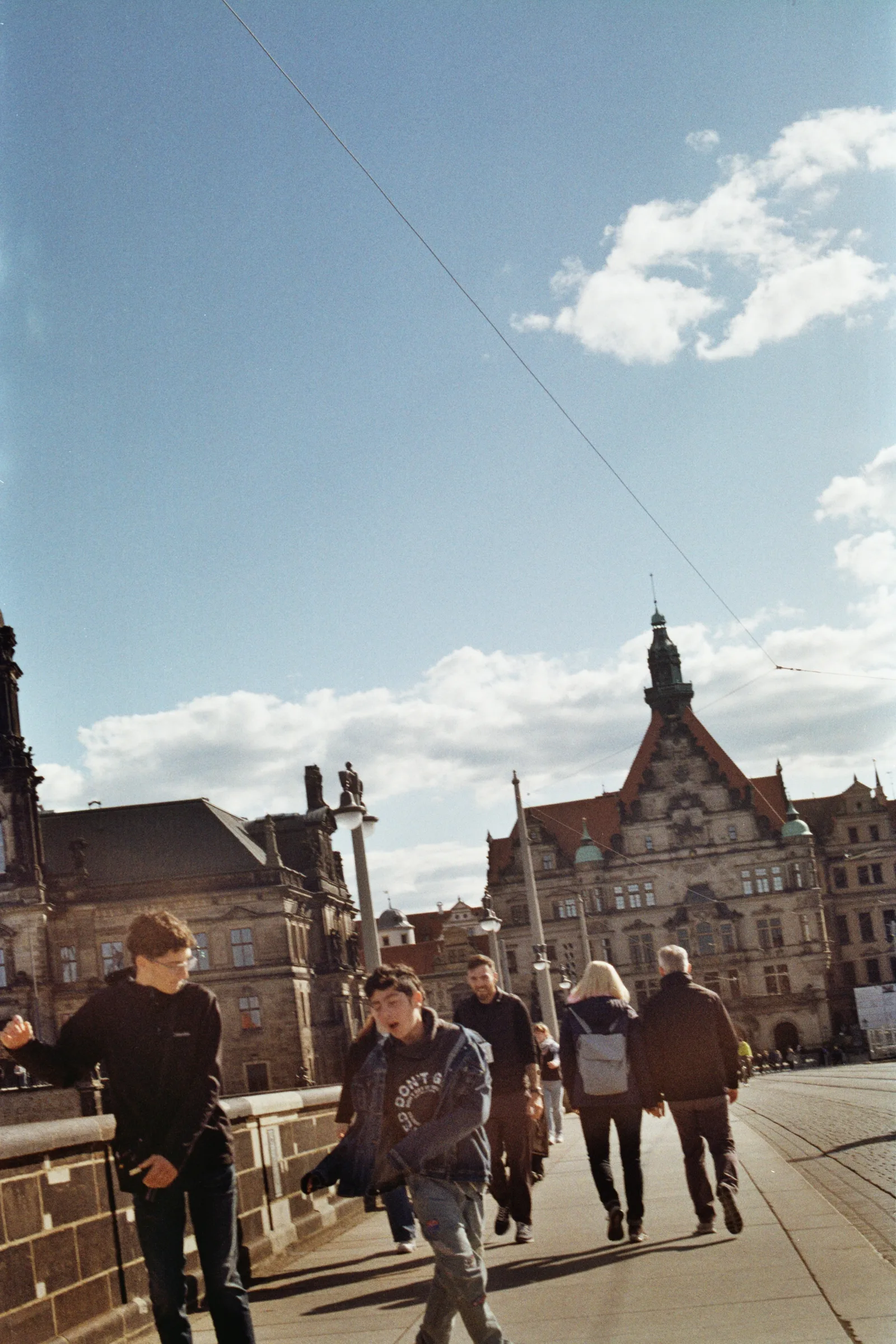 Atmosphere at Lingnerschloss Dresden — travel photo