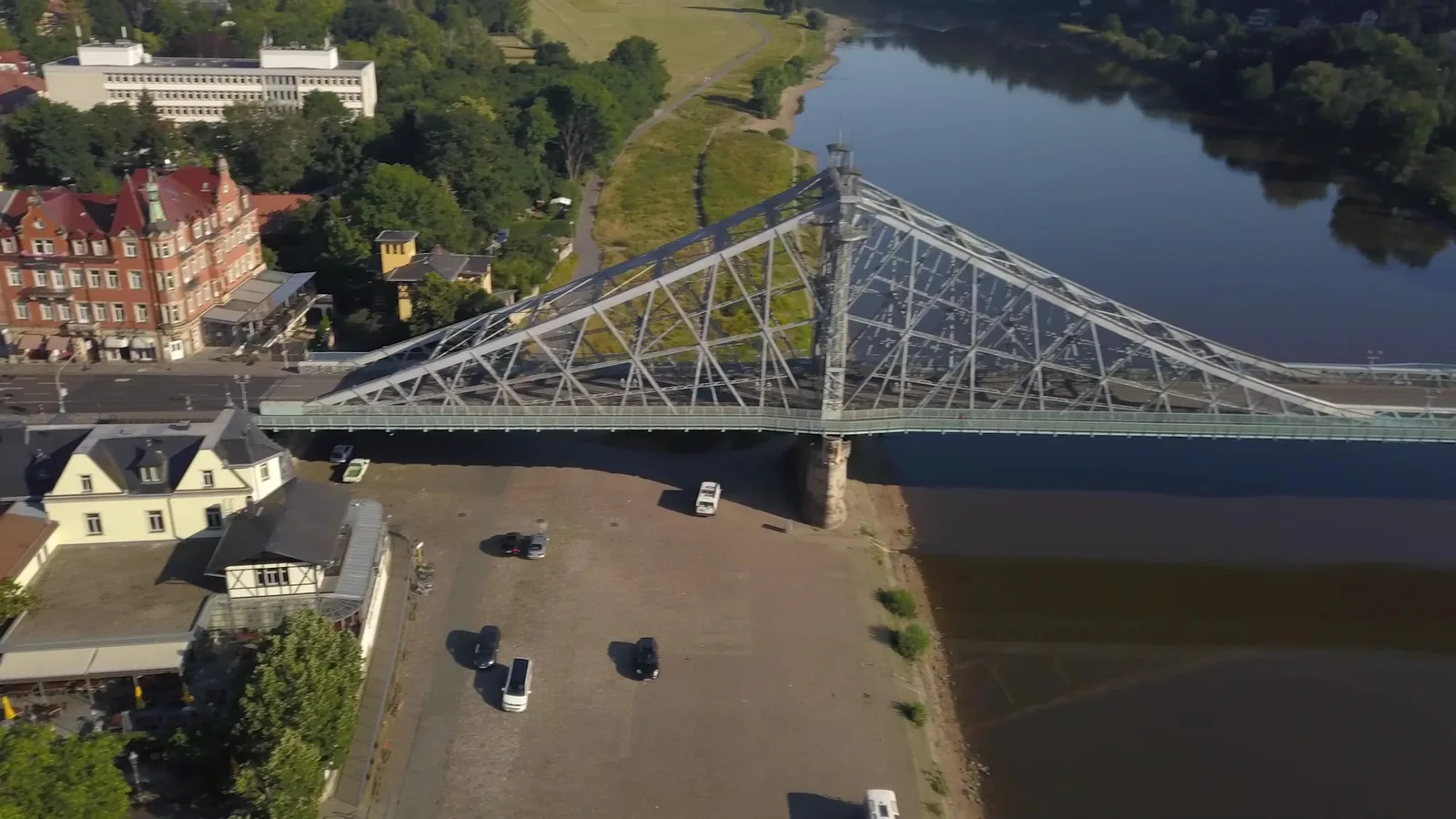 Interior at Loschwitz Bridge Dresden — travel photo