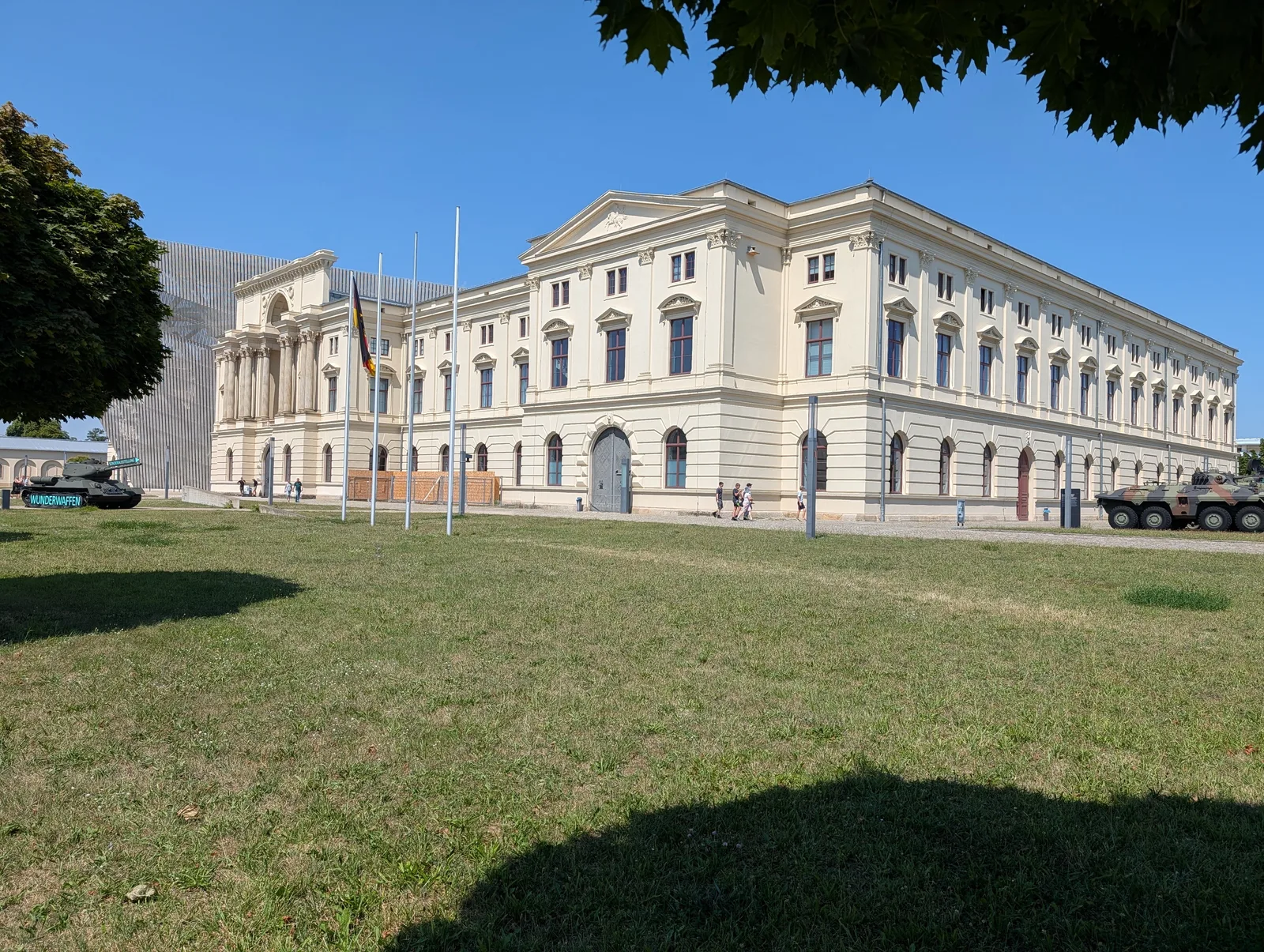 Interior at Museum of Military History Dresden — travel photo