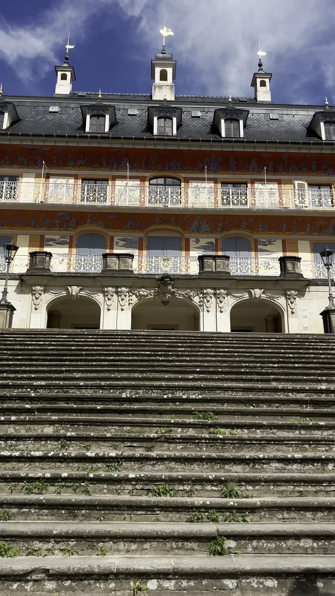 Main view at Pillnitz Castle Dresden — travel photo