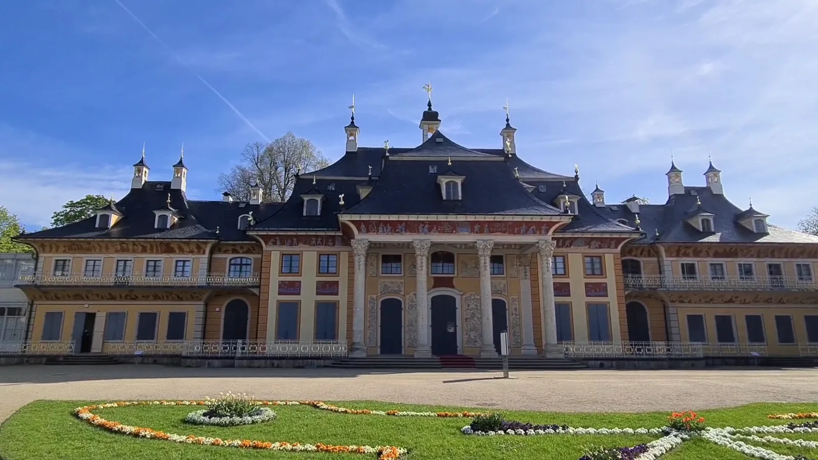 Interior at Pillnitz Castle Dresden — travel photo