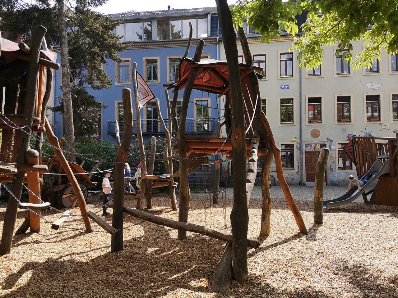 Playground Bohemian street