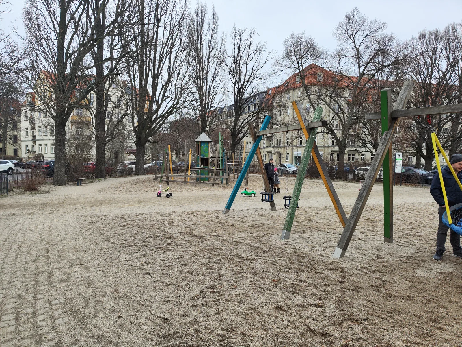 Interior at Spielplatz Stresemannplatz Dresden — travel photo