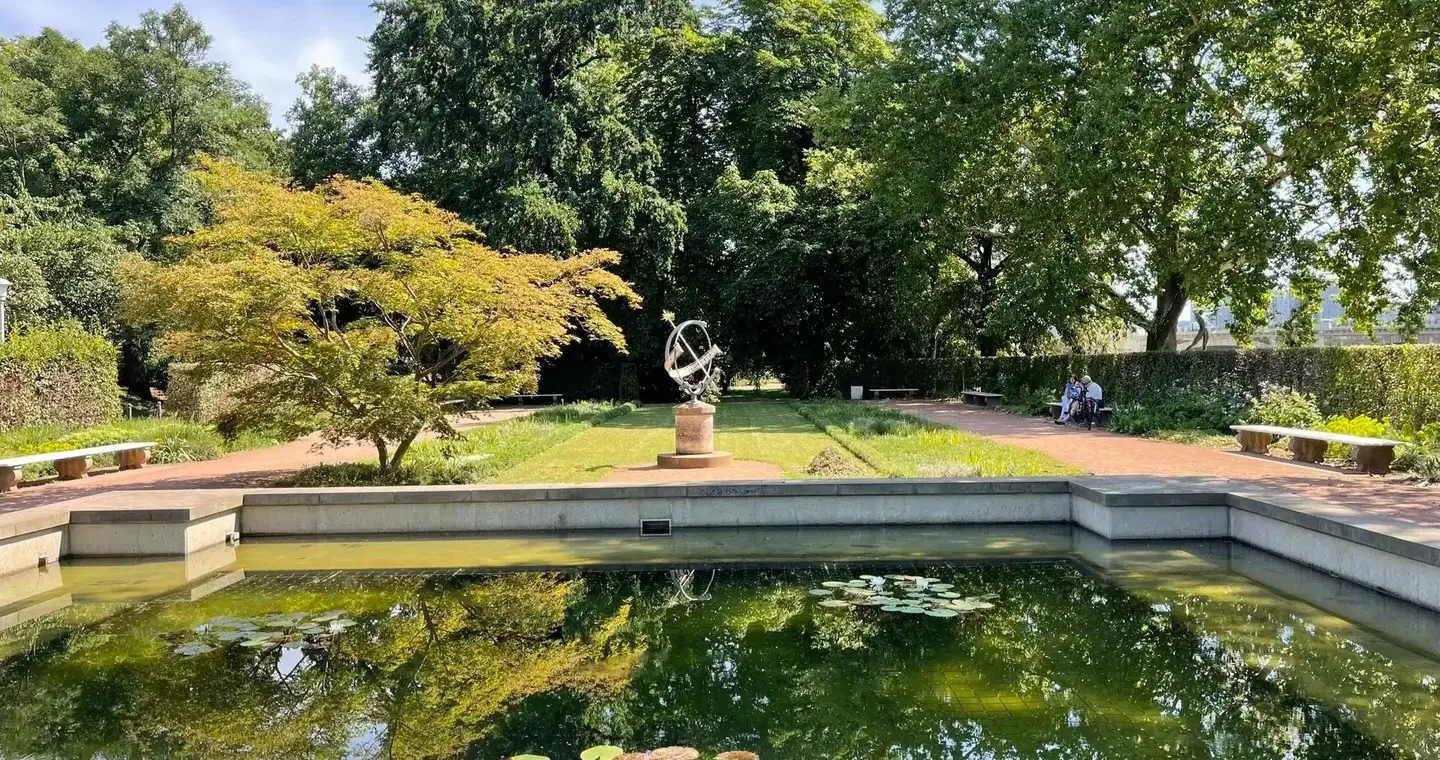 Interior at Staudengarten Dresden — travel photo