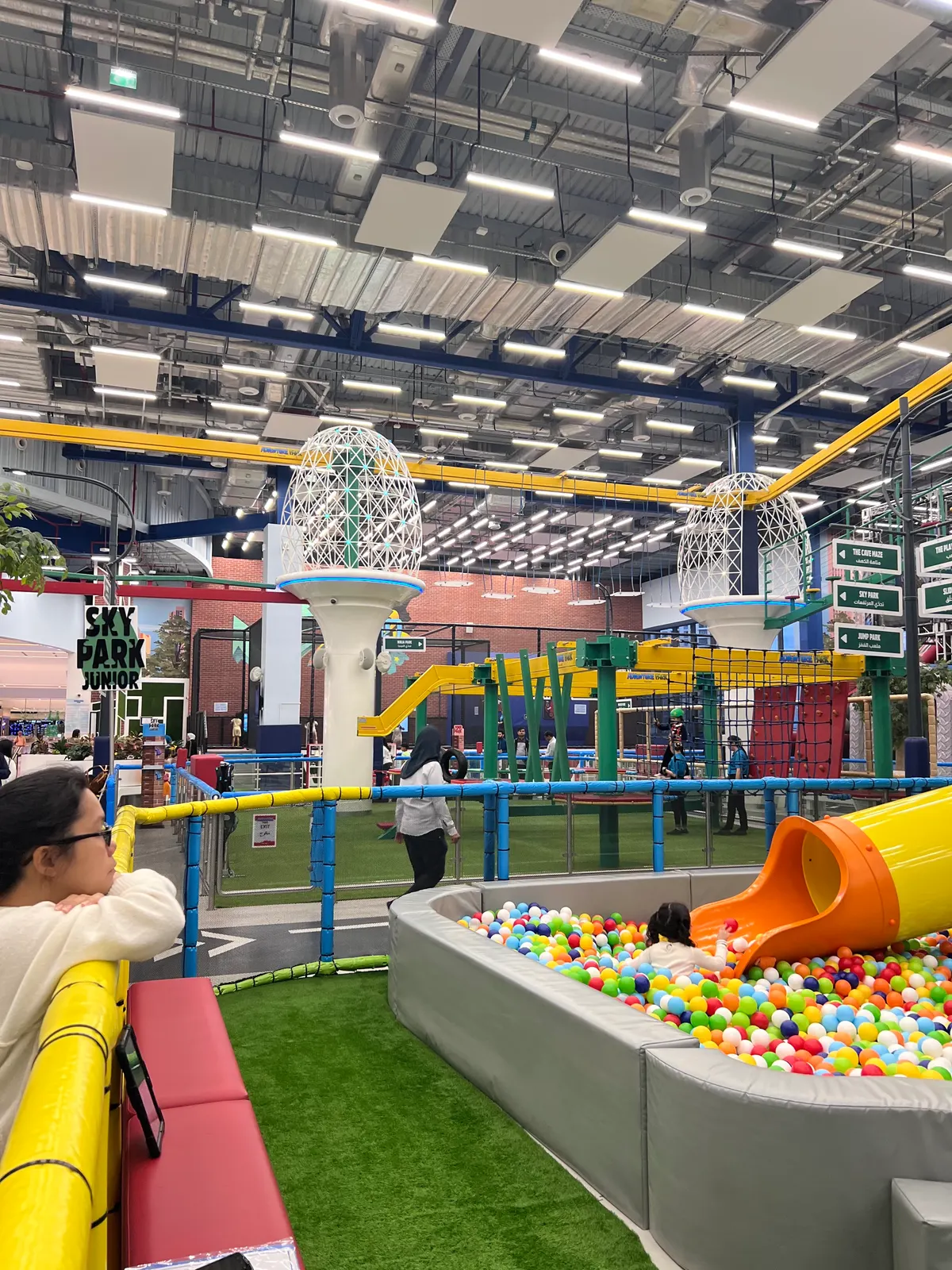 Main view at Adventure Park Dubai — travel photo