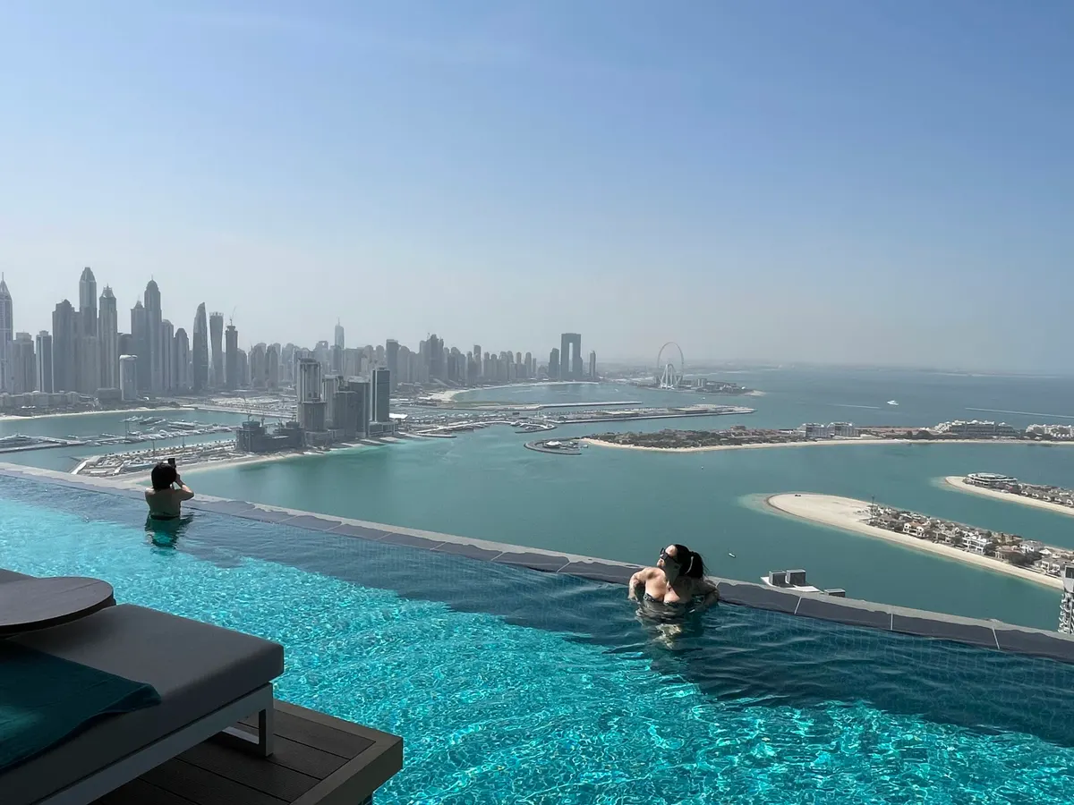 Main view at AURA SKYPOOL Dubai Dubai — travel photo