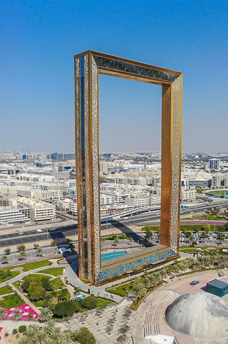 Dubai Frame — contemporary museum in Dubai