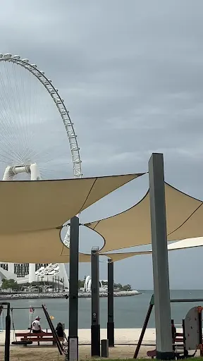 Atmosphere at JBR Beach Dubai Dubai — travel photo