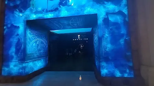 Interior at Lost World Aquarium at Aquaventure World Dubai — travel photo
