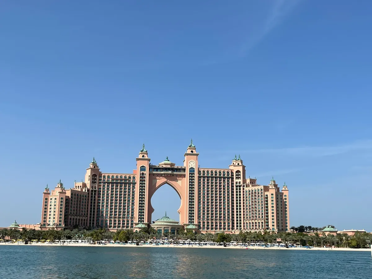 Main view at The Pointe Sign Dubai — travel photo