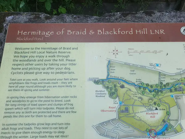 Atmosphere at Blackford Hill and Pond Edinburgh — travel photo