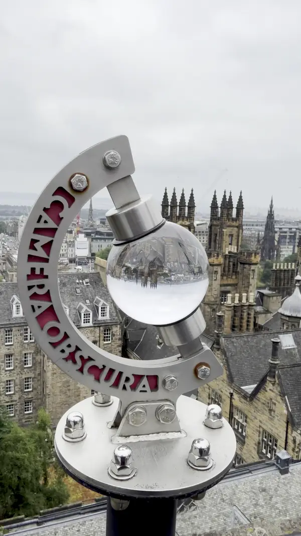 Interior at Camera Obscura & World of Illusions Edinburgh — travel photo