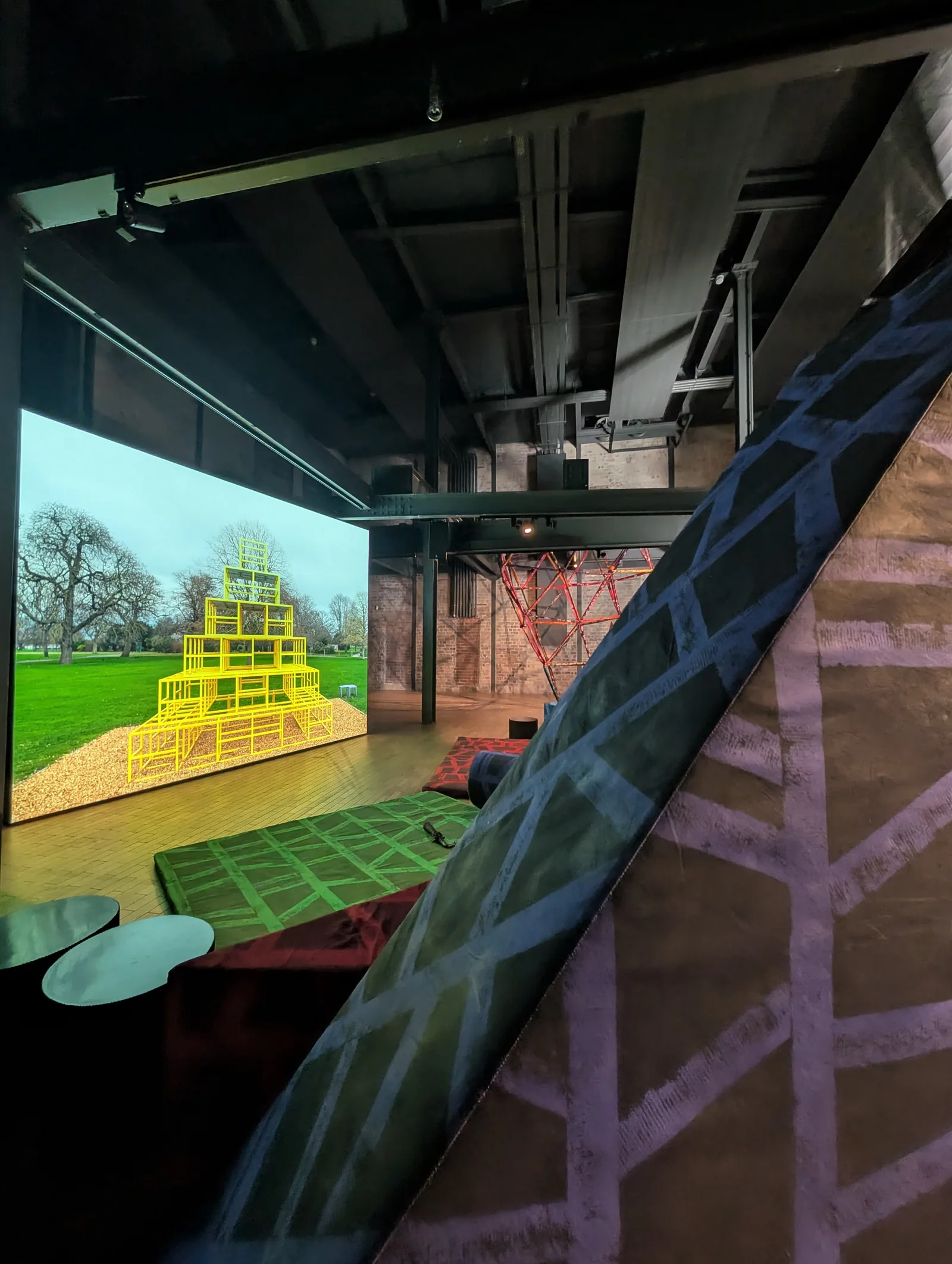 Main view at City Art Centre Edinburgh — travel photo