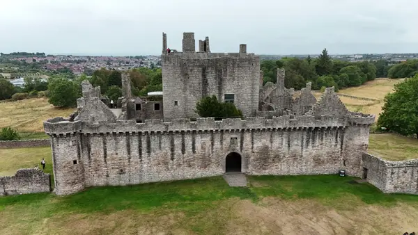 Details at Craigmillar Castle Edinburgh — travel photo