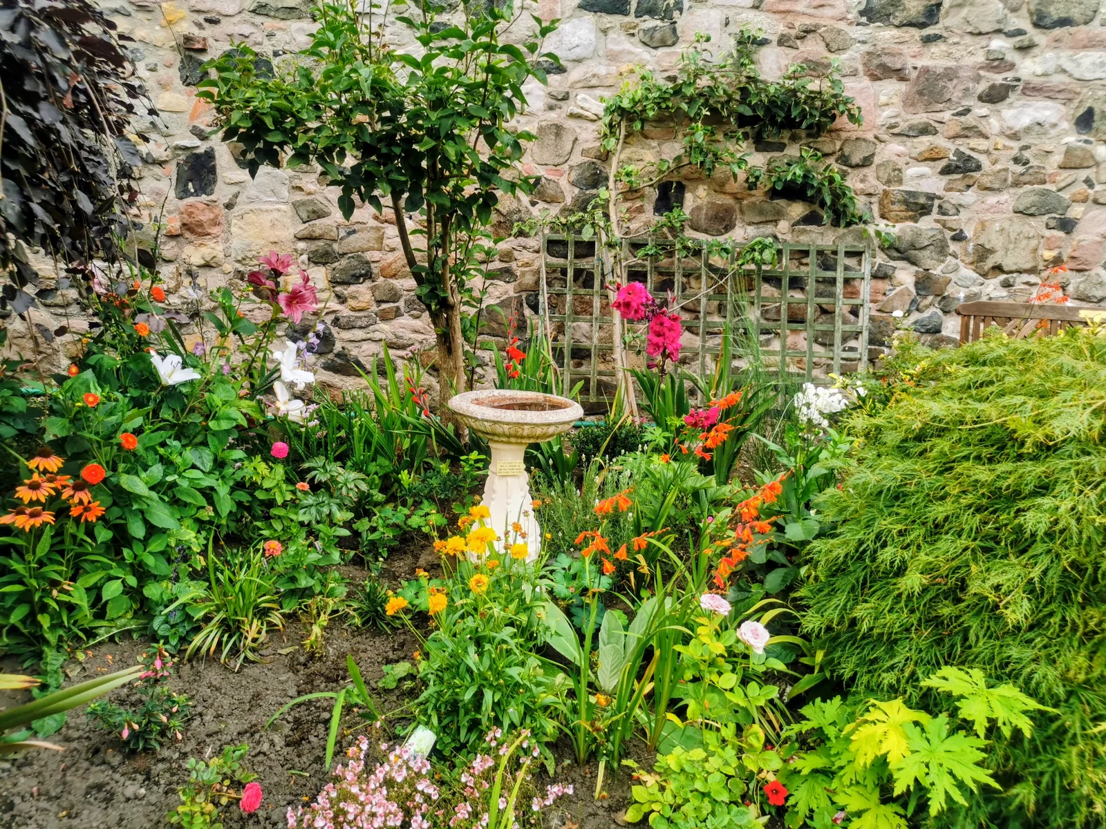 Main view at Dr Neil's Garden Edinburgh — travel photo