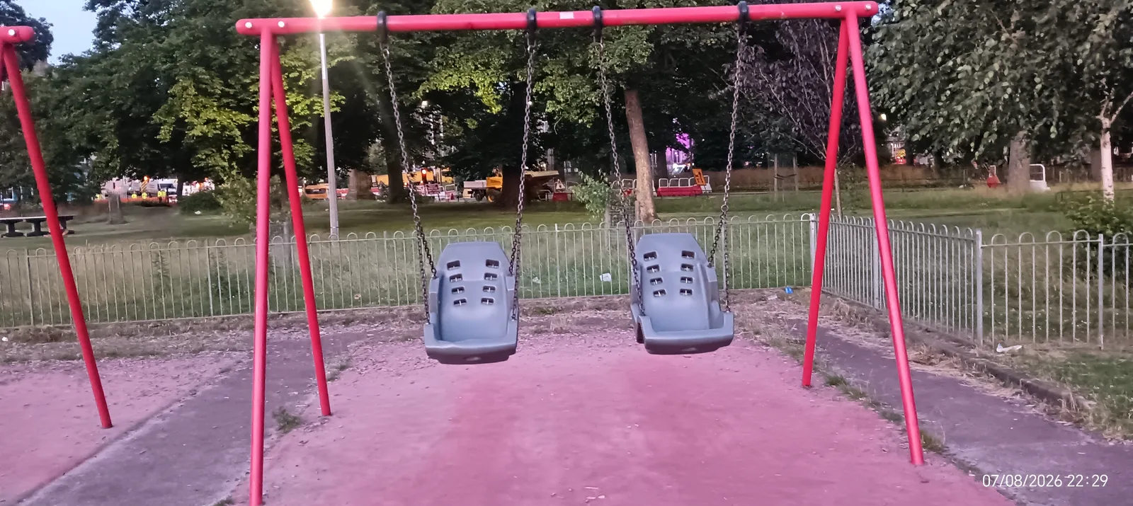Details at East Meadows Play Park Edinburgh — travel photo