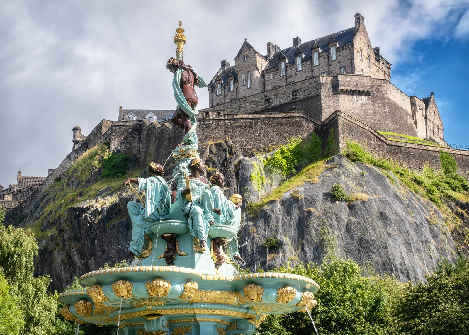 Edinburgh Castle Viewing Point