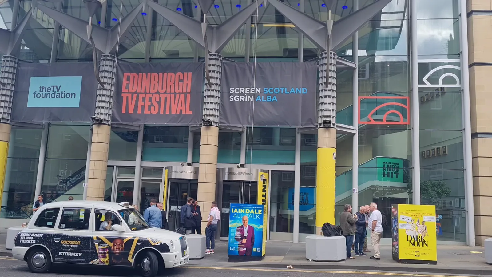 Main view at Edinburgh International Conference Centre Edinburgh — travel photo