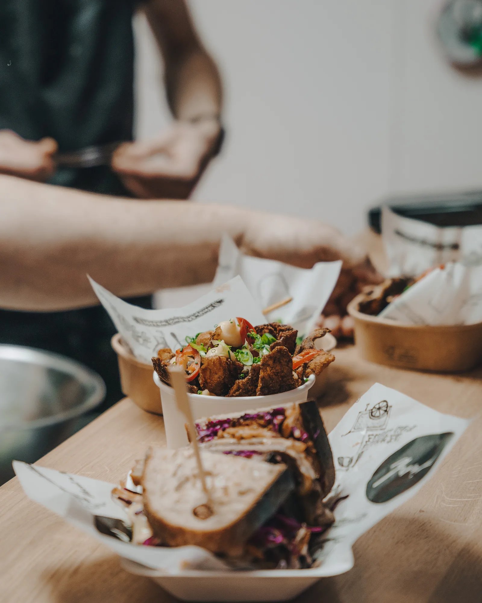 Atmosphere at Edinburgh Street Food Edinburgh — travel photo