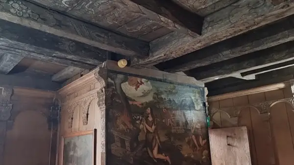 Details at John Knox House Edinburgh — travel photo