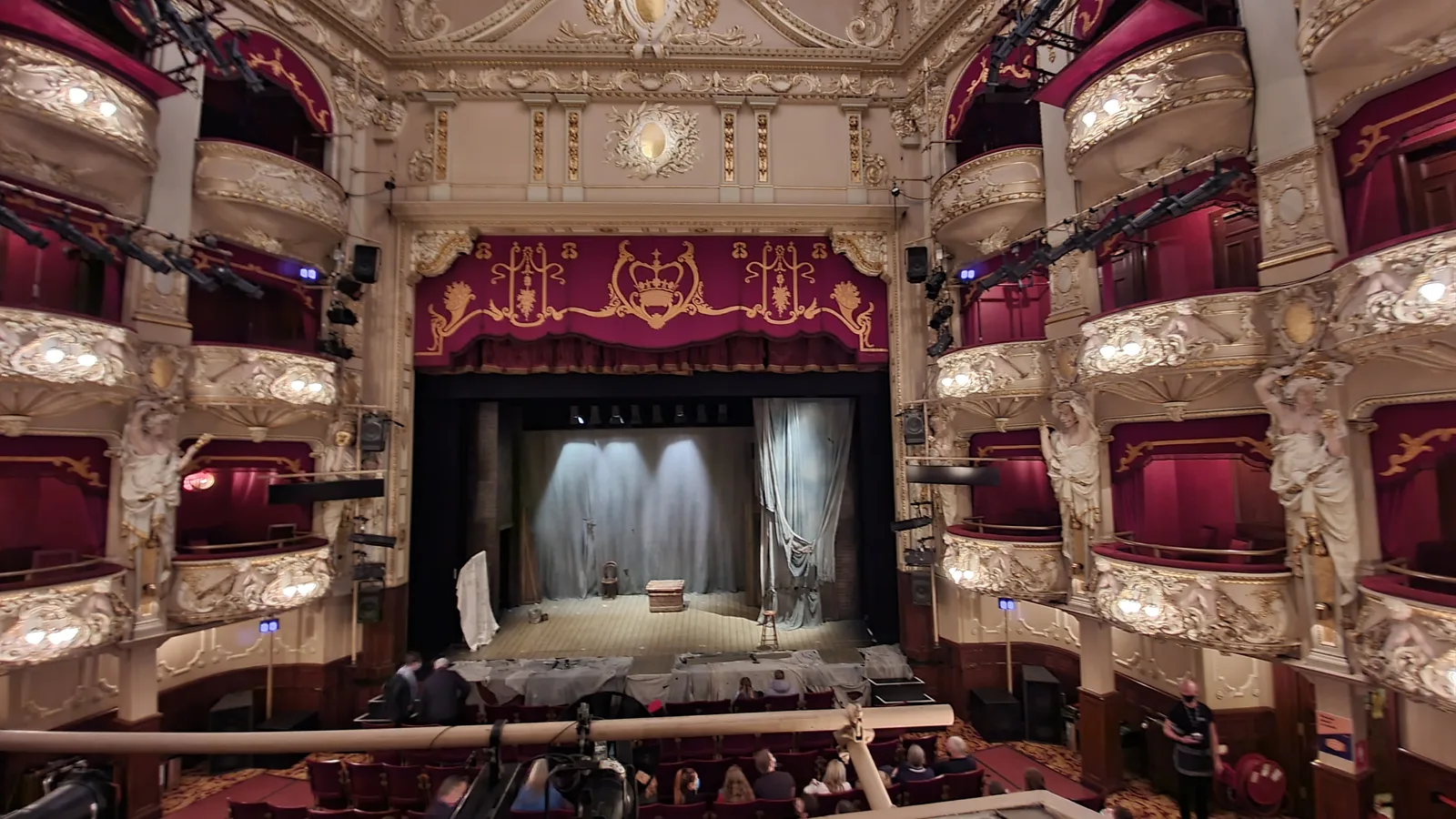 Interior at King's Theatre Edinburgh — travel photo