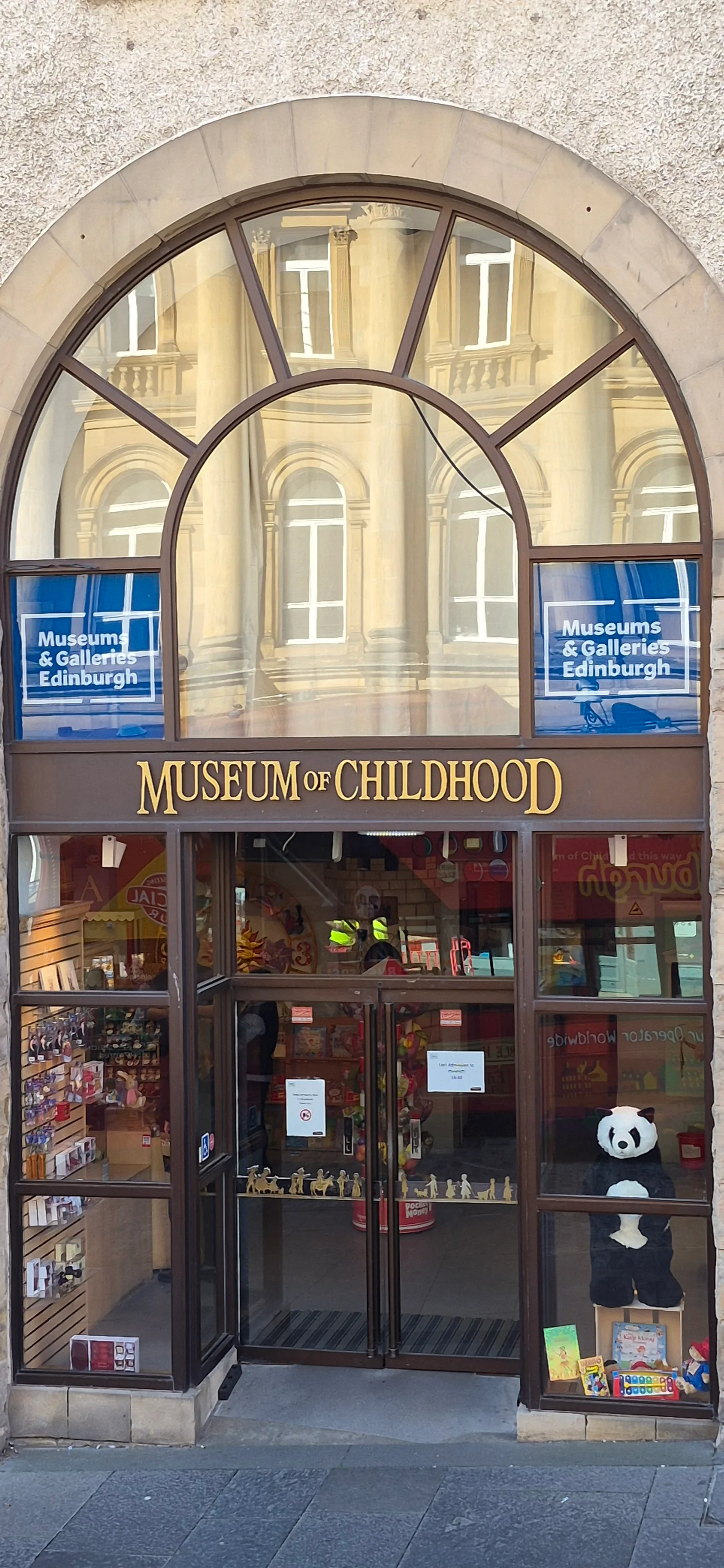 Main view at Museum of Childhood Edinburgh — travel photo