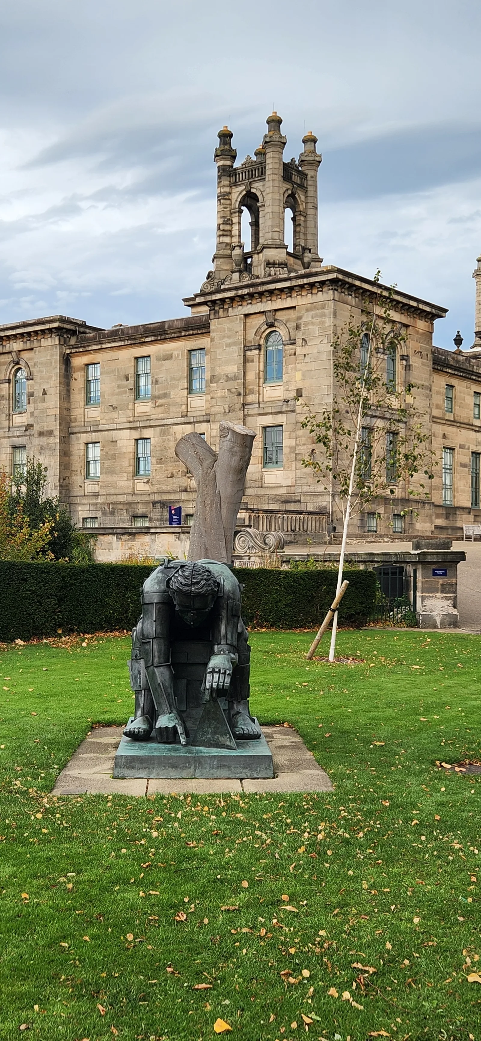 Details at National Galleries Scotland: Modern Two Edinburgh — travel photo