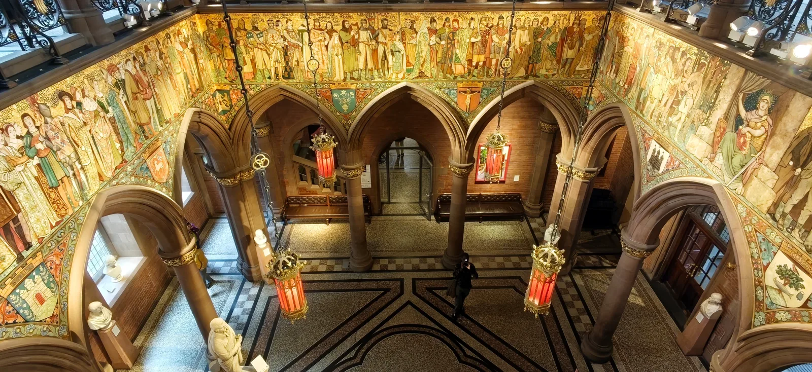Main view at National Galleries Scotland: Portrait Edinburgh — travel photo