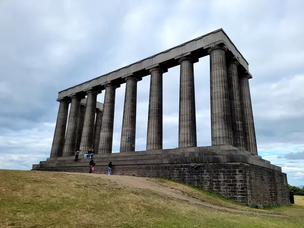 Details at National Monument of Scotland Edinburgh — travel photo