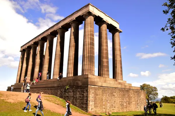 Atmosphere at National Monument of Scotland Edinburgh — travel photo