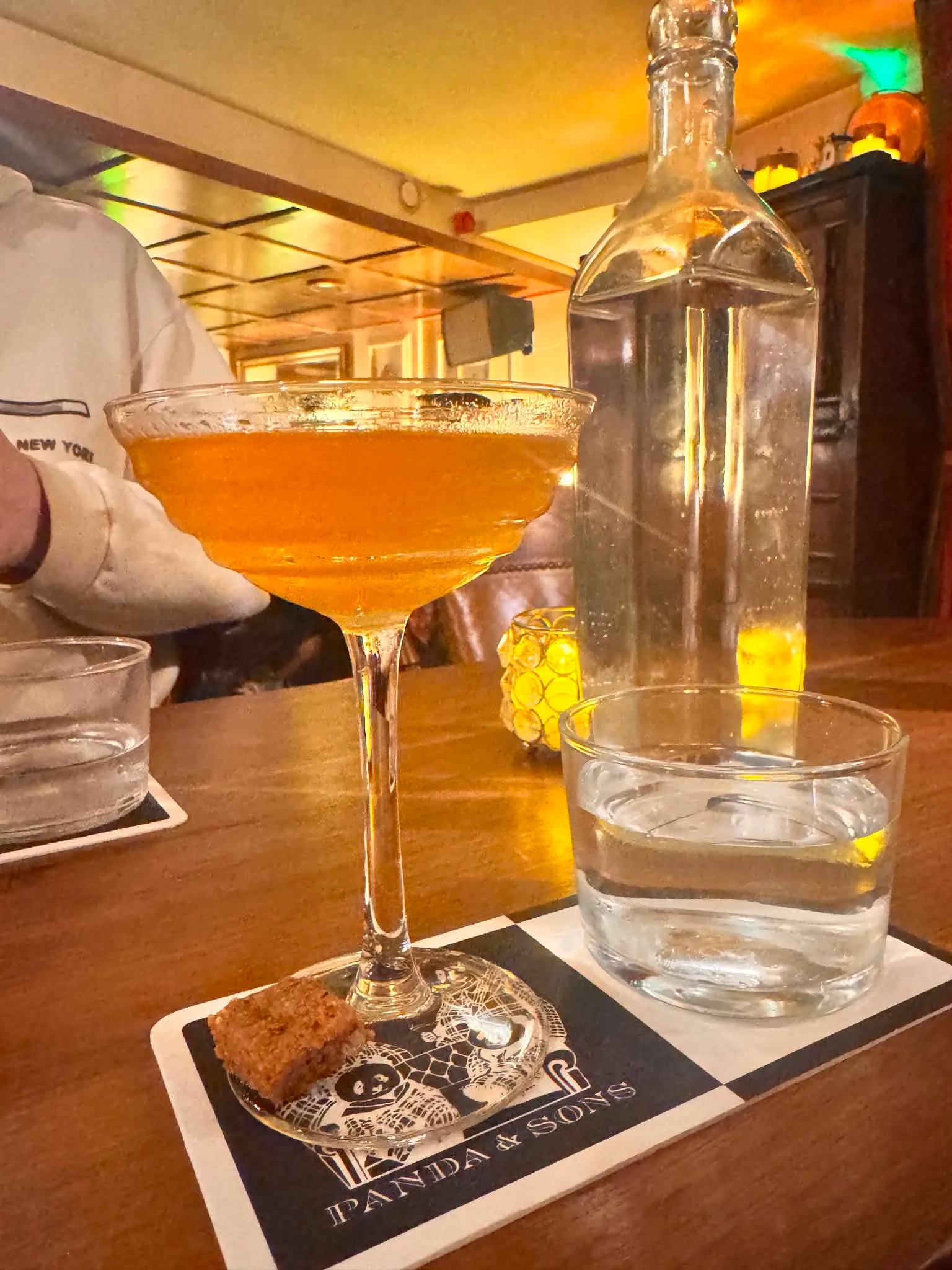 Atmosphere at Panda & Sons Edinburgh — travel photo
