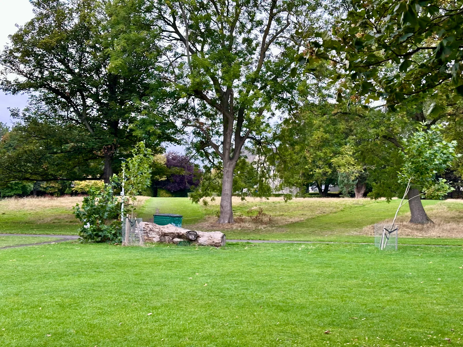 Atmosphere at Pilrig Park Edinburgh — travel photo