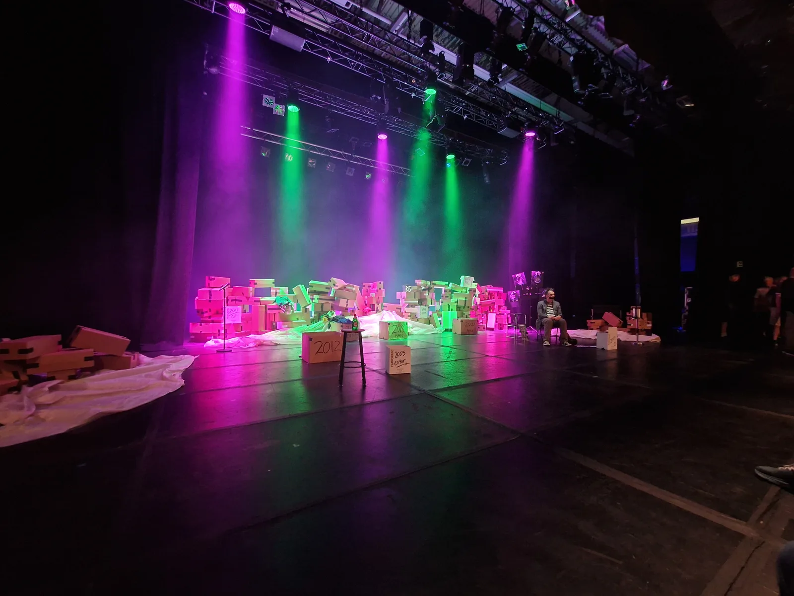 Interior at Pleasance Courtyard Edinburgh — travel photo