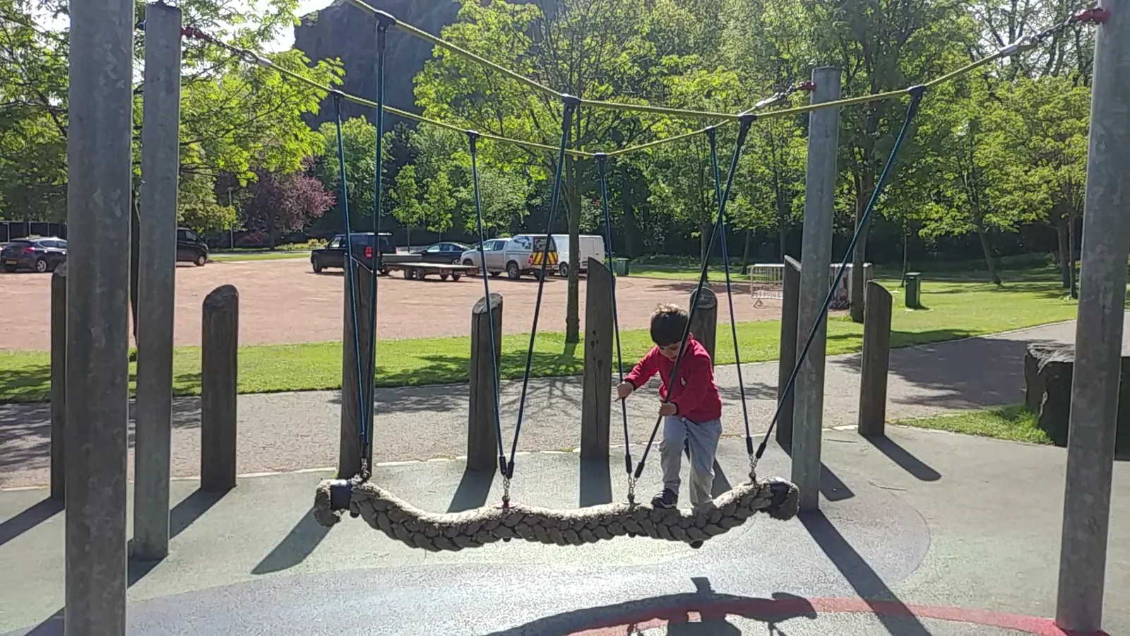 Interior at Princes Street Gardens Playground Edinburgh — travel photo