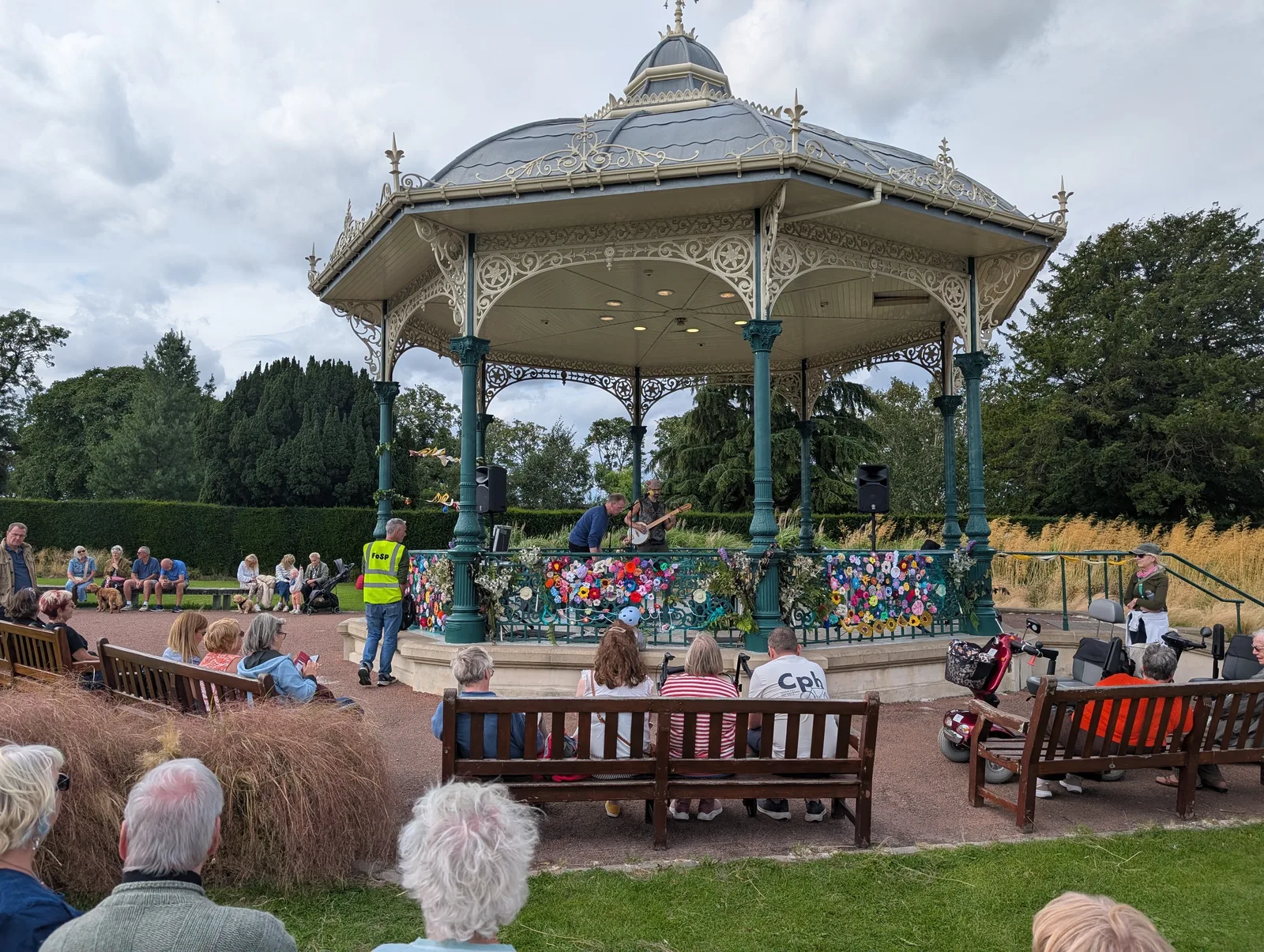 Main view at Saughton Park Edinburgh — travel photo