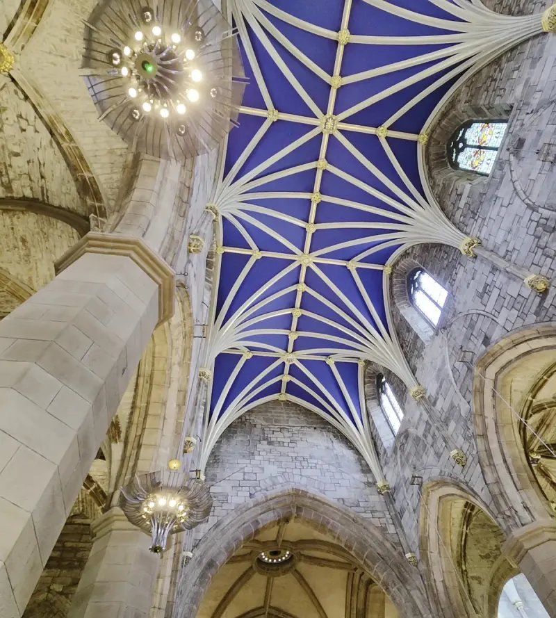 St Giles' Cathedral in Edinburgh