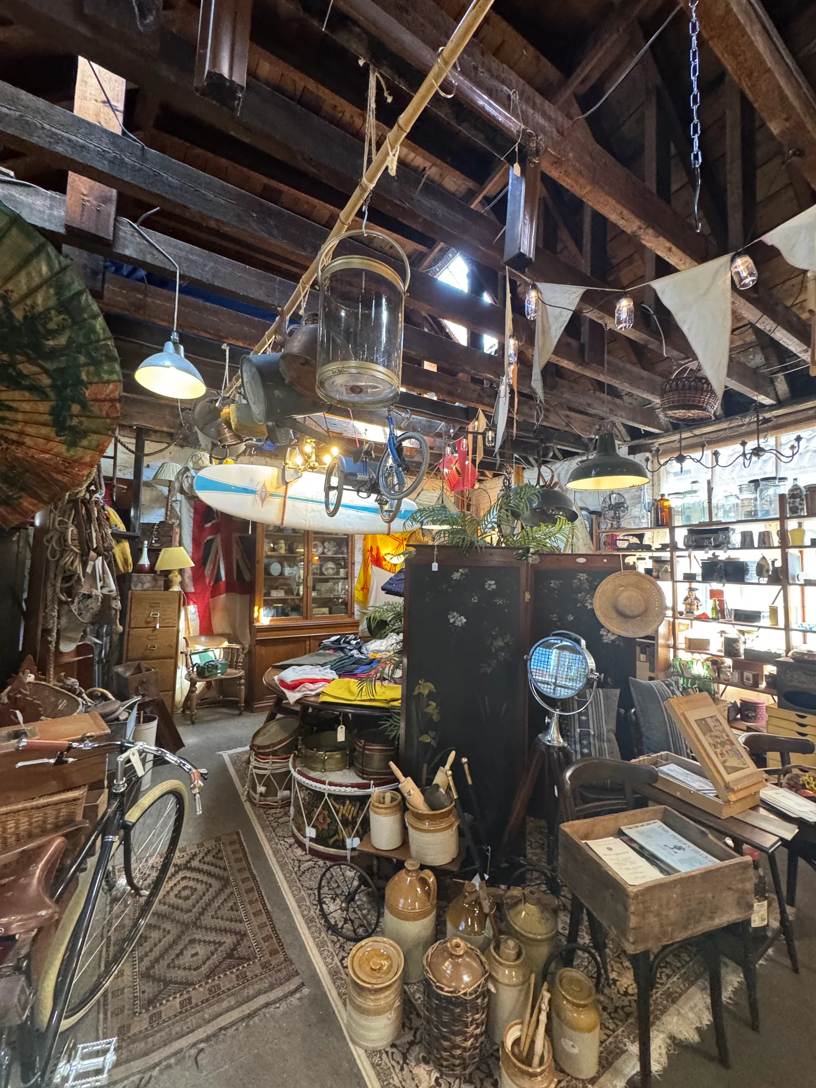 Interior at The Courtyard Antiques Edinburgh — travel photo