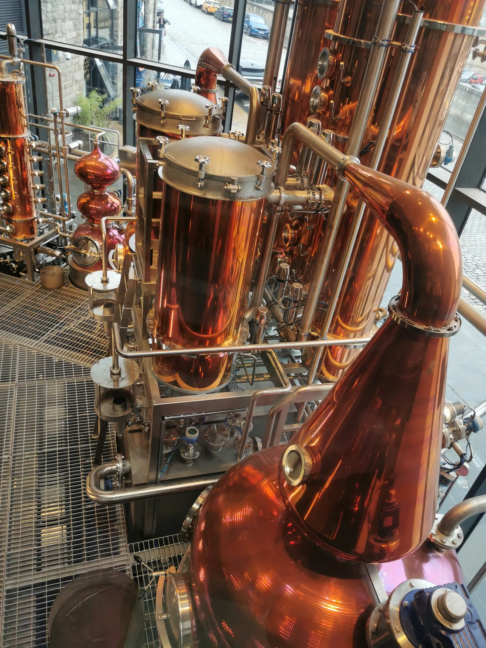 Main view at The Edinburgh Gin Distillery and Bar Edinburgh — travel photo