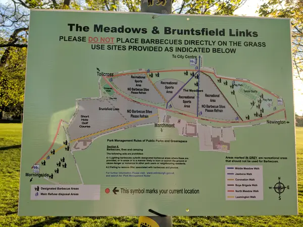 Atmosphere at The Meadows Edinburgh — travel photo